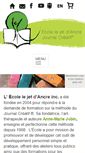 Mobile Screenshot of journalcreatif.com